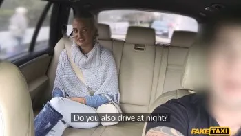 Married Lady Sucks and Fucks Driver